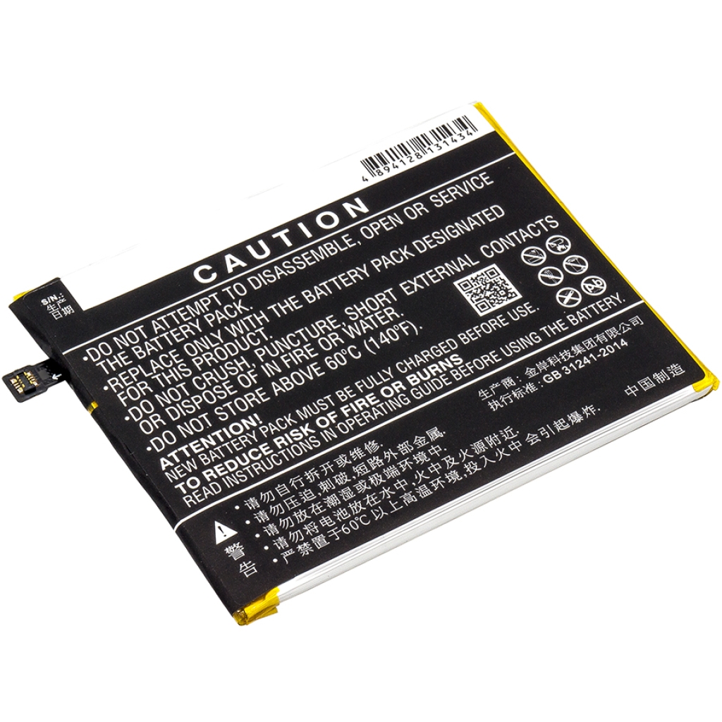 Compatibele batterijvervanging voor MeiZu BT710