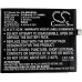 Compatibele batterijvervanging voor MeiZu BA02