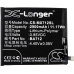 Compatibele batterijvervanging voor MeiZu BA712