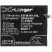 Compatible battery replacement for MeiZu BA813