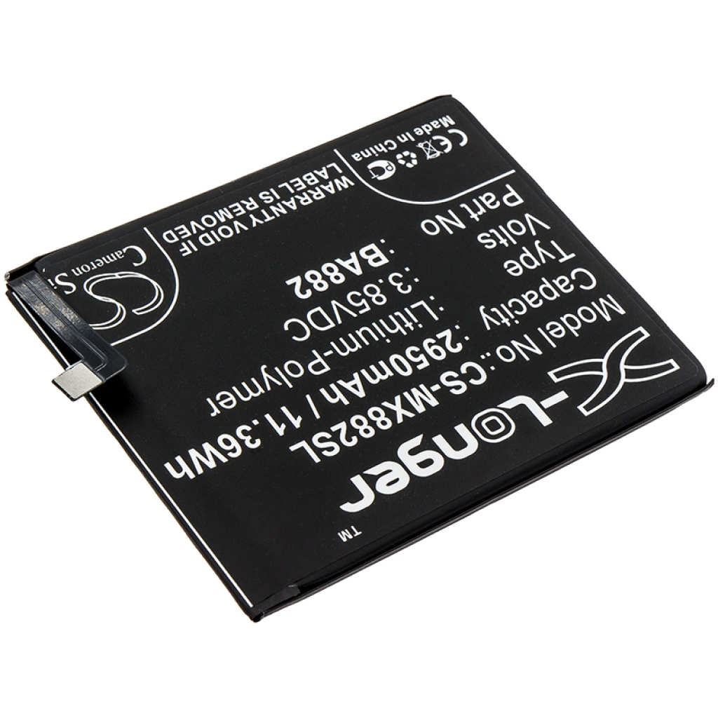 Compatibele batterijvervanging voor MeiZu BA882