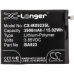 Compatible battery replacement for MeiZu BA923