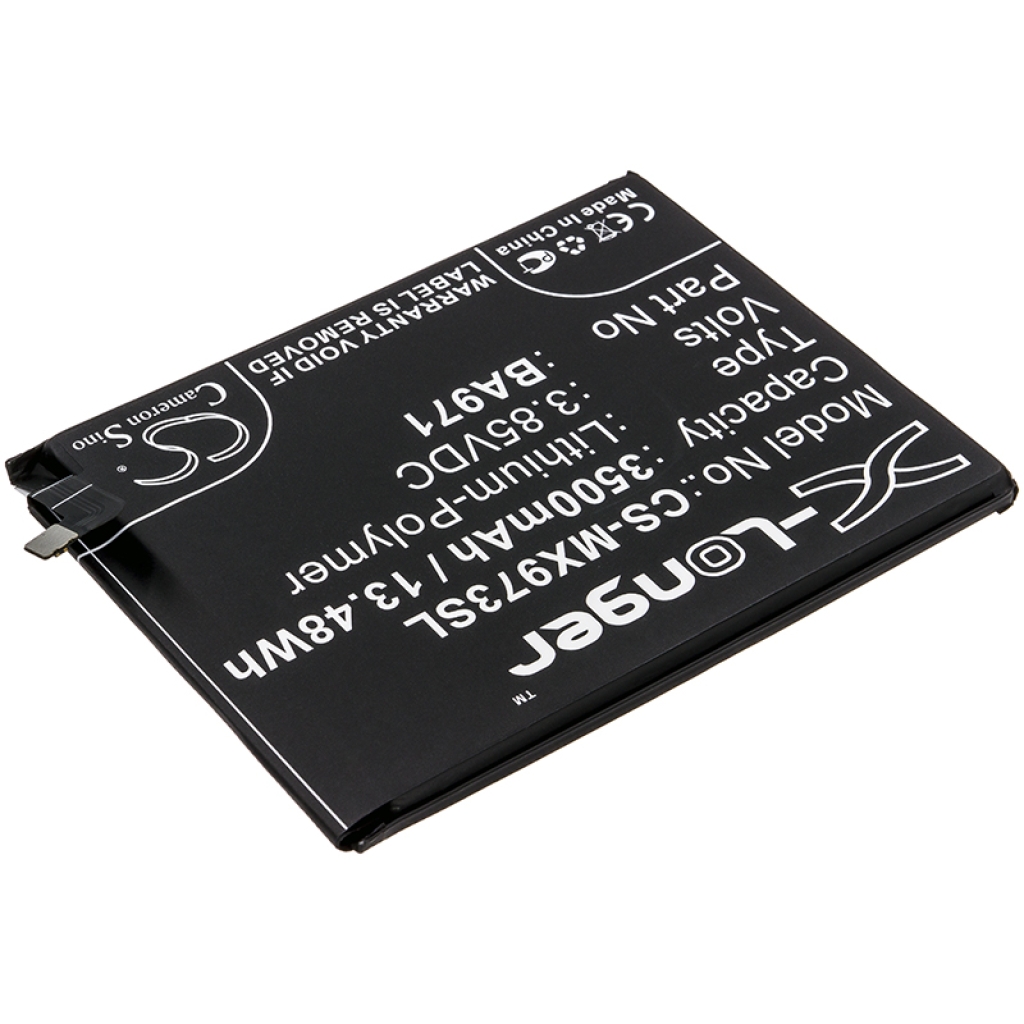 Compatibele batterijvervanging voor MeiZu BA971