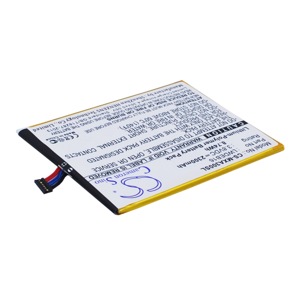 Batterij voor mobiele telefoon Micromax CS-MXA300SL