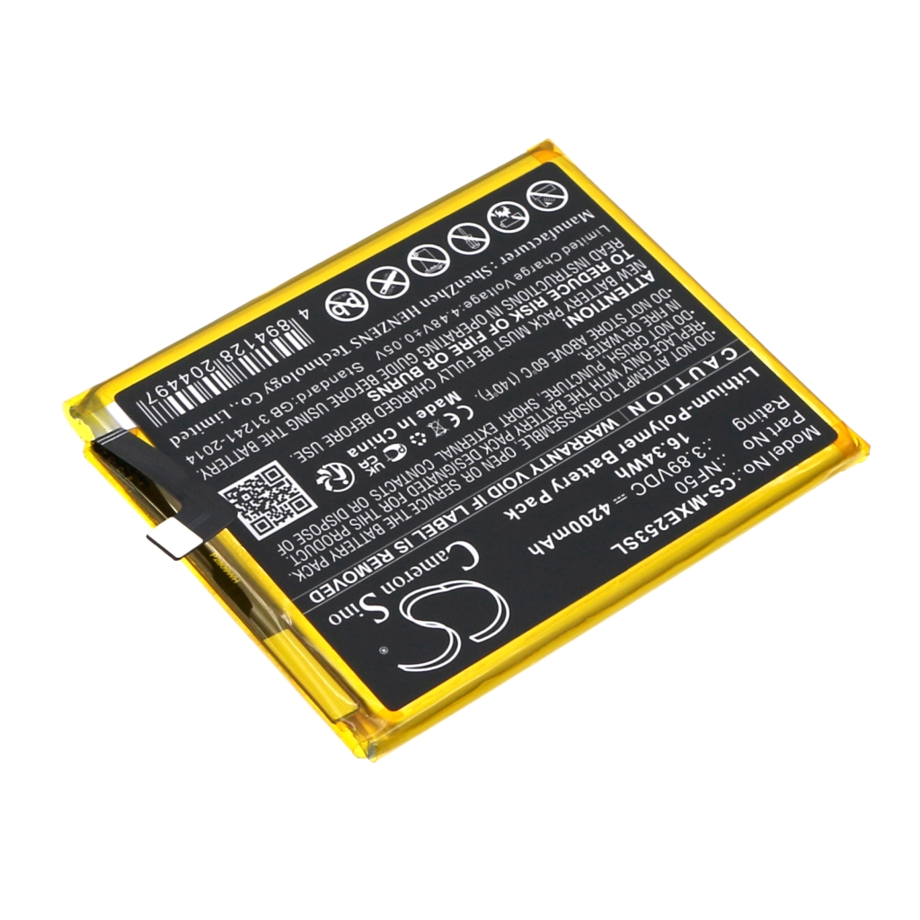 Compatibele batterijvervanging voor Motorola NF50