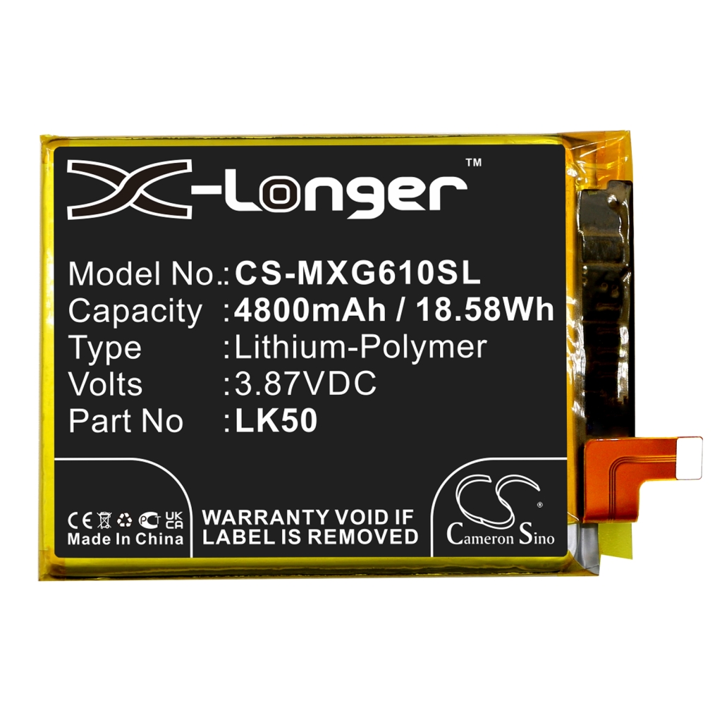 Batterijen Vervangt LK50