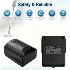 Compatible battery replacement for Moosoo 