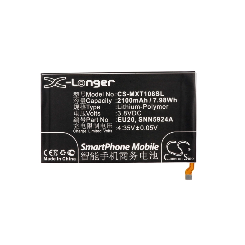 Batterij voor mobiele telefoon Motorola Droid Ultra XT1080
