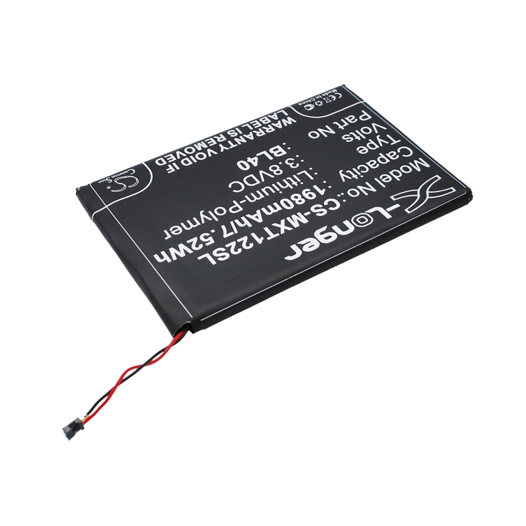 Compatibele batterijvervanging voor Motorola BL40
