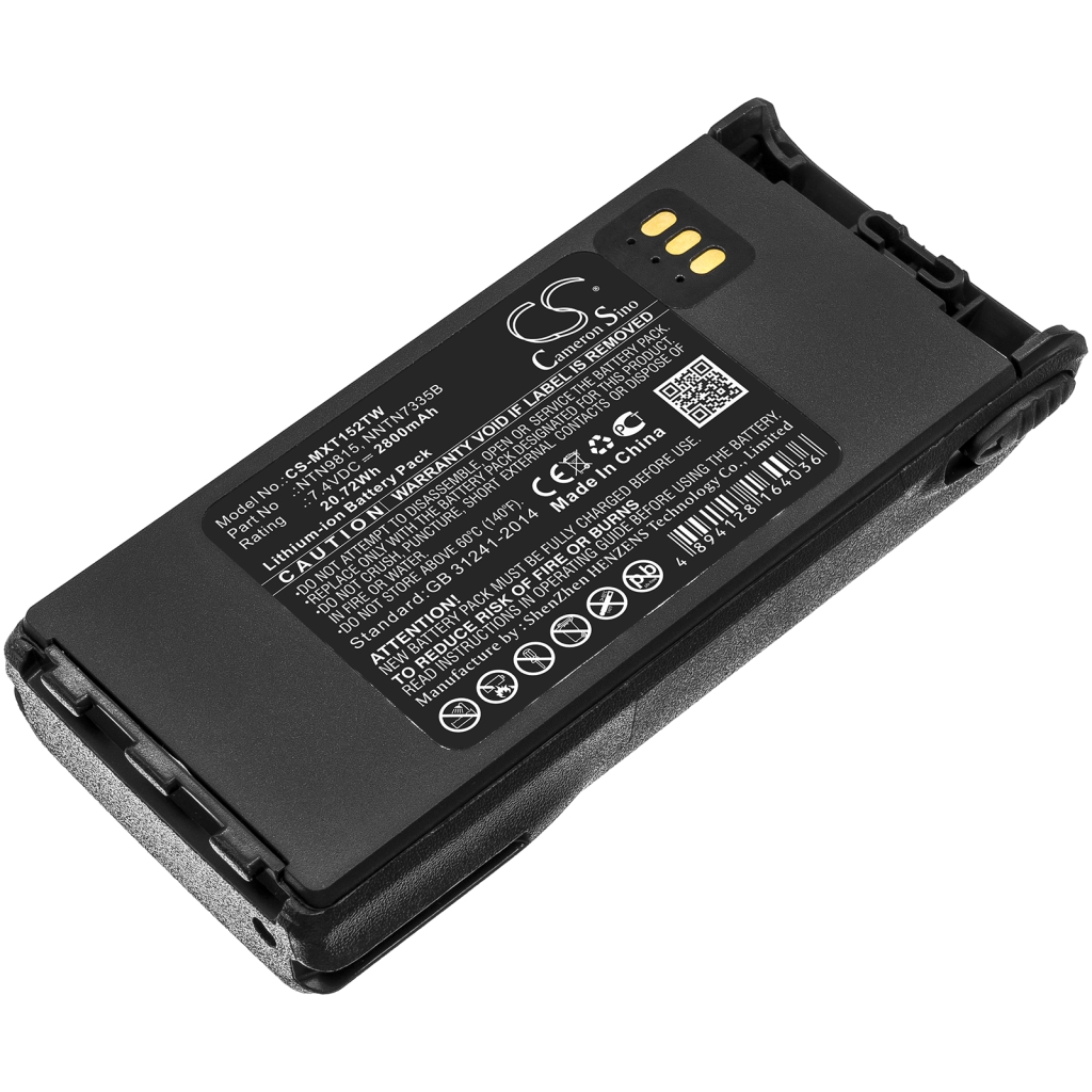Batterijen Vervangt NTN9815AR