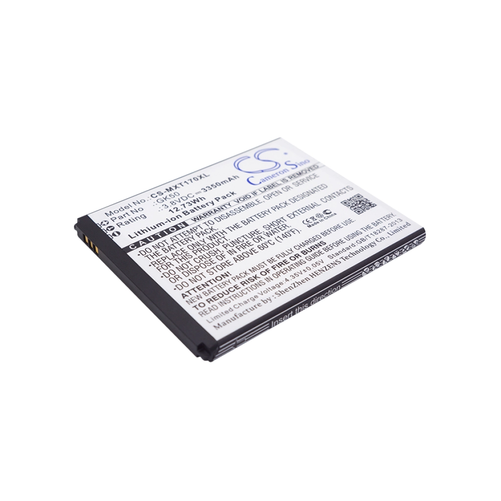 Compatibele batterijvervanging voor Motorola GK50
