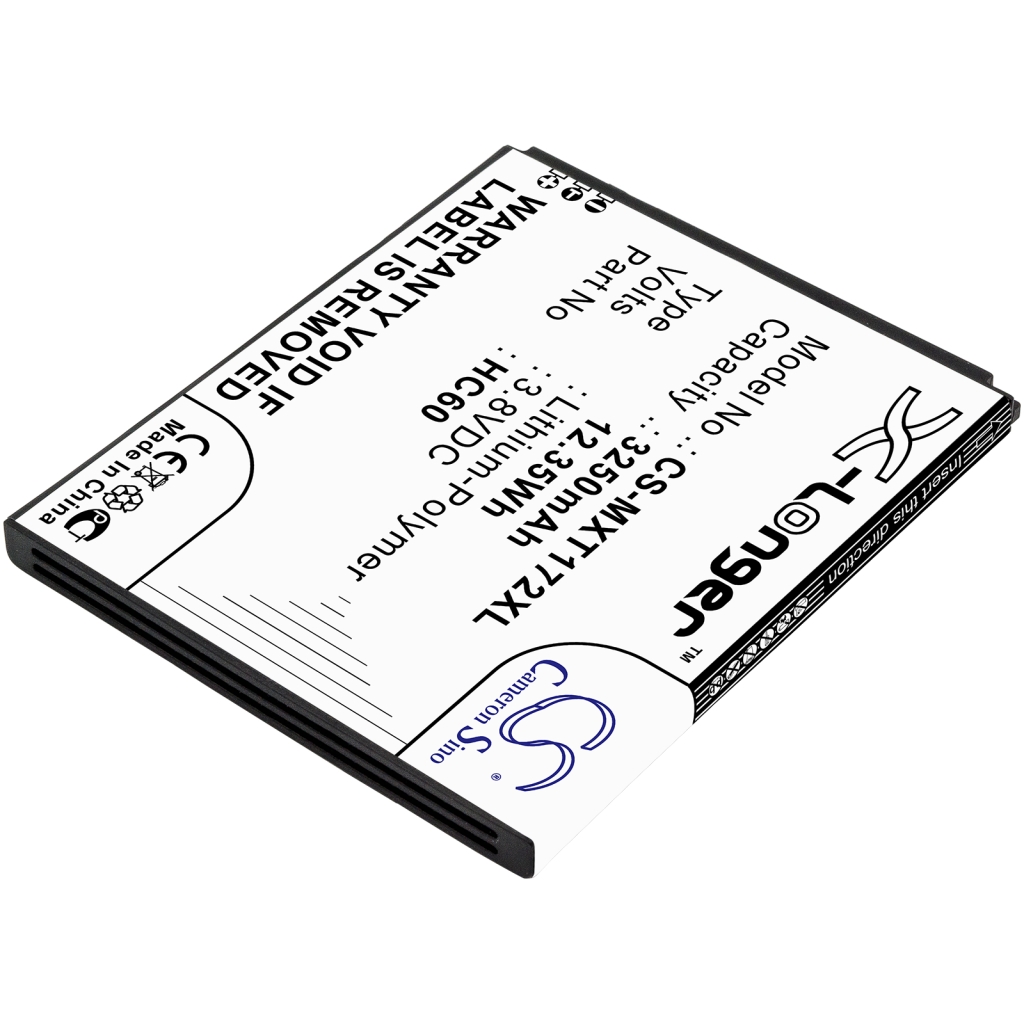 Compatibele batterijvervanging voor Motorola HC60