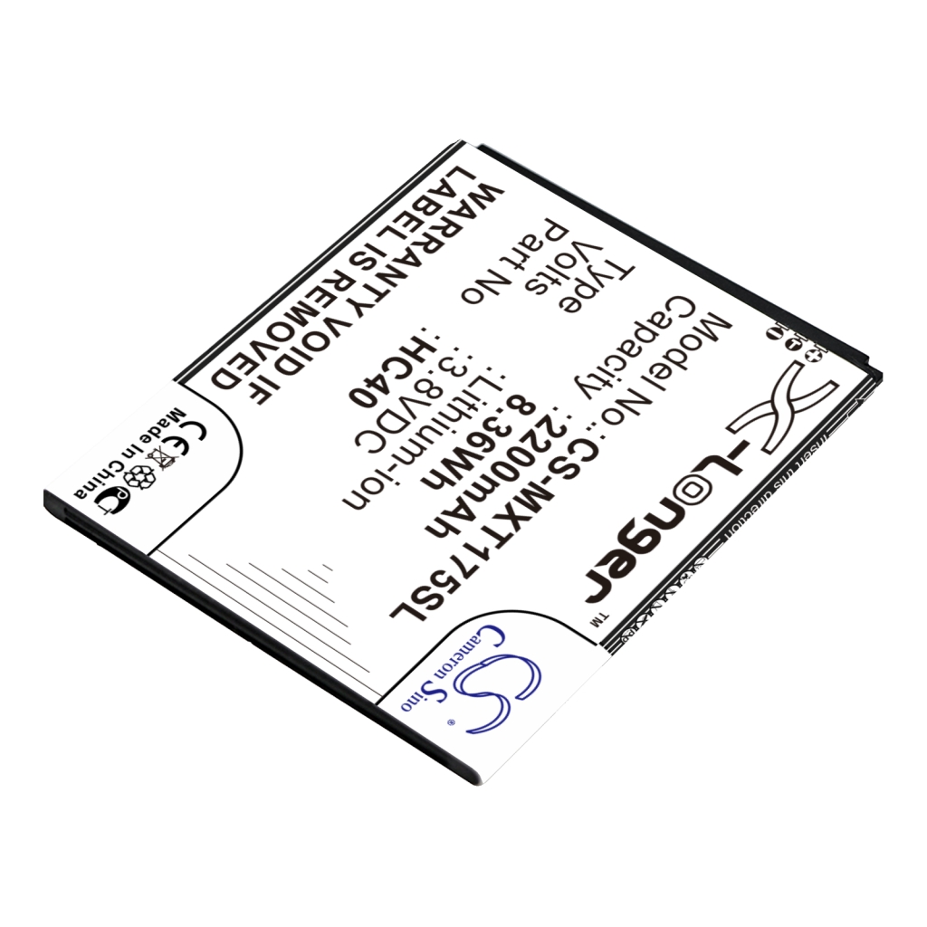 Compatibele batterijvervanging voor Motorola HC40
