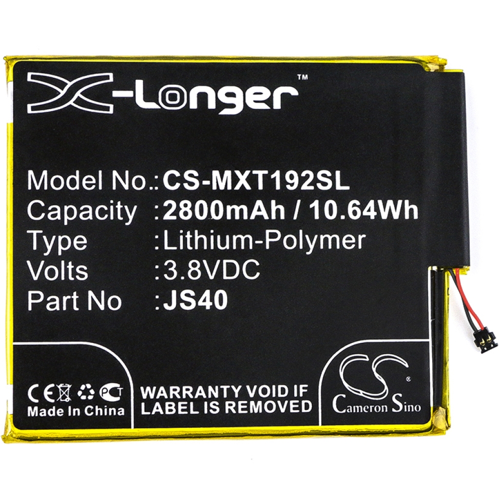 Compatibele batterijvervanging voor Motorola JS40