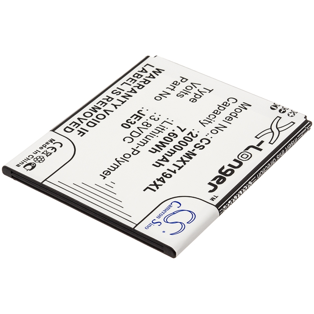 Compatibele batterijvervanging voor Motorola JE30