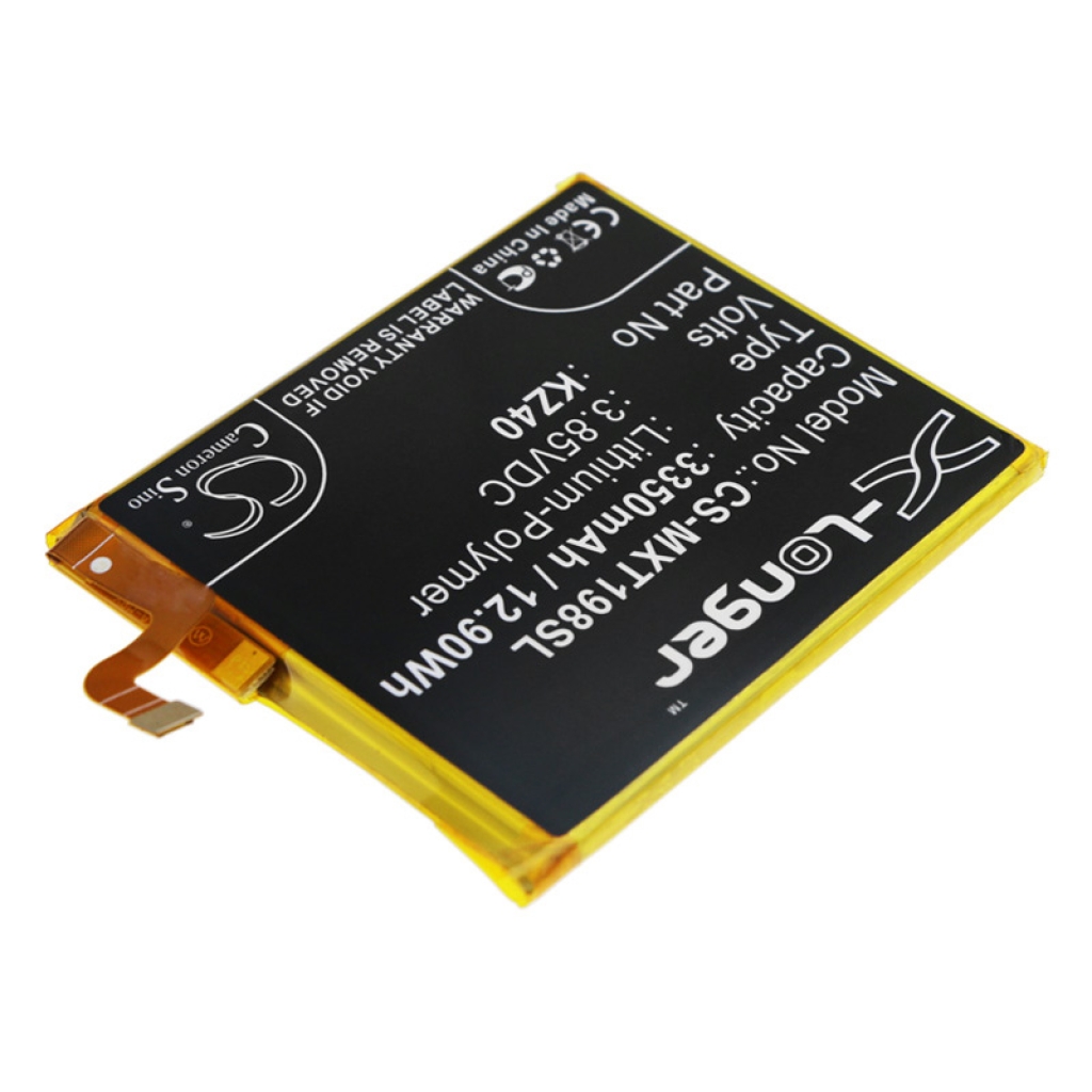 Compatibele batterijvervanging voor Motorola KZ40