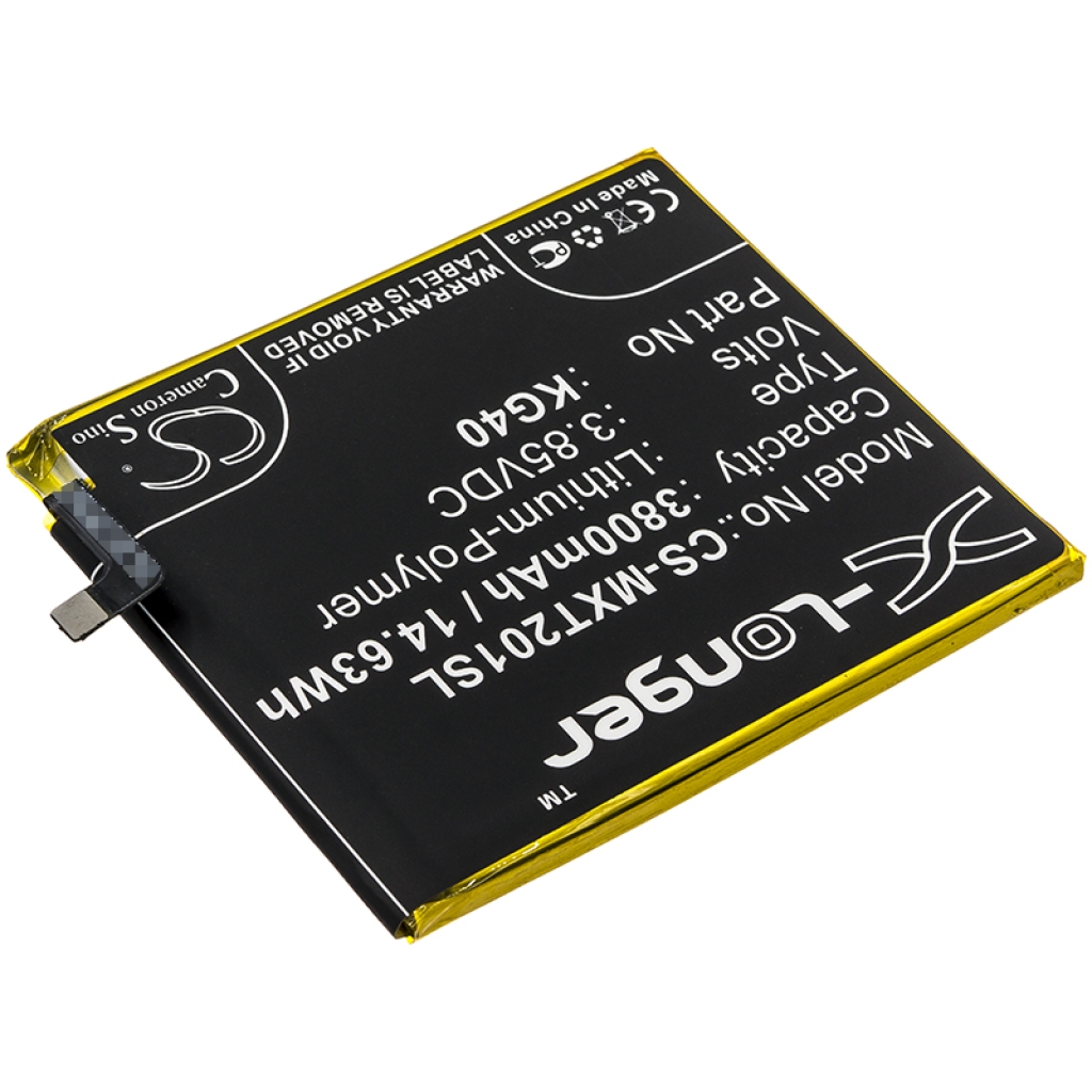 Compatibele batterijvervanging voor Motorola KG40