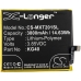 Compatibele batterijvervanging voor Motorola KG40