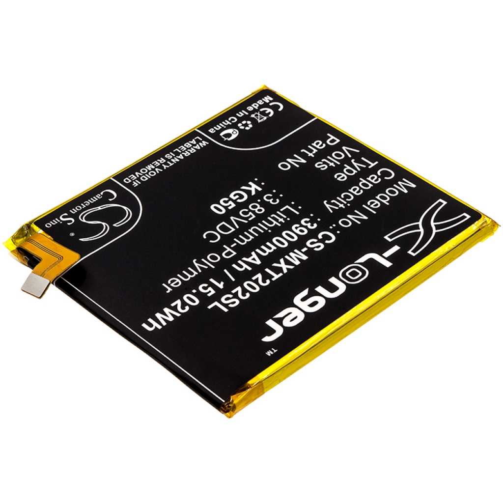 Compatibele batterijvervanging voor Motorola KG50
