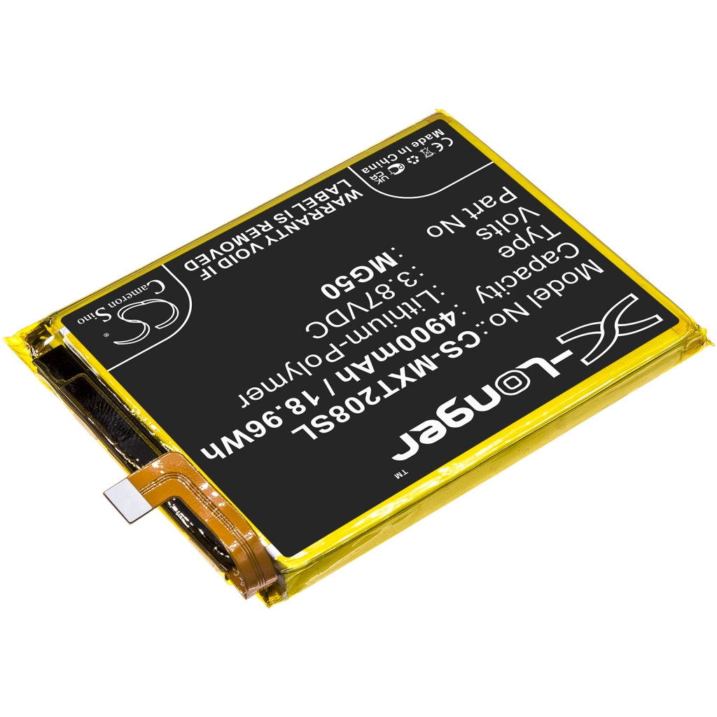 Compatibele batterijvervanging voor Motorola MG50