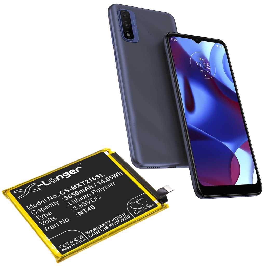 Compatibele batterijvervanging voor Motorola NT40