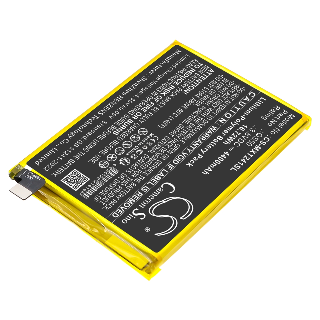 Batterij Vervangt QS50