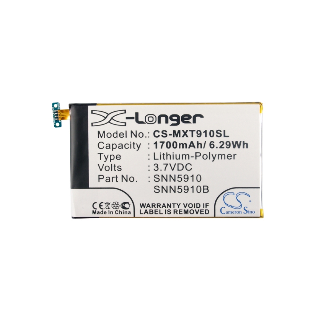 Batterijen Vervangt SNN5899B