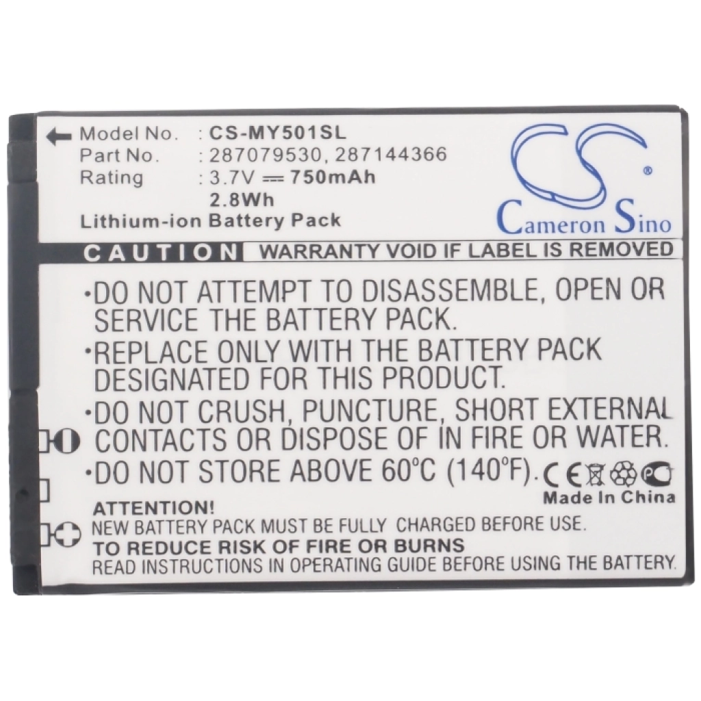 Mobile Phone Battery Sagem CS-MY501SL