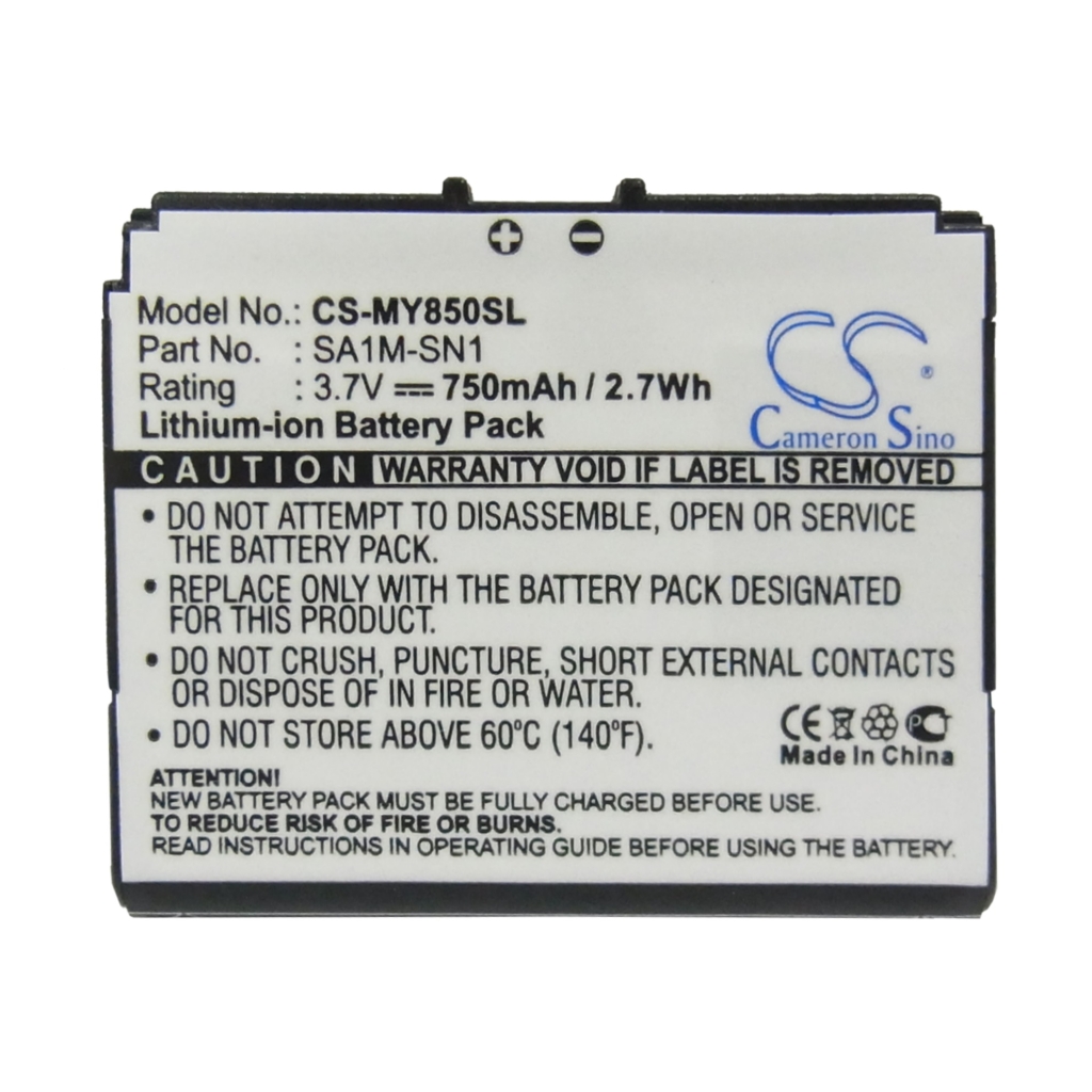 Battery compatible with Sagem CS-MY850SL
