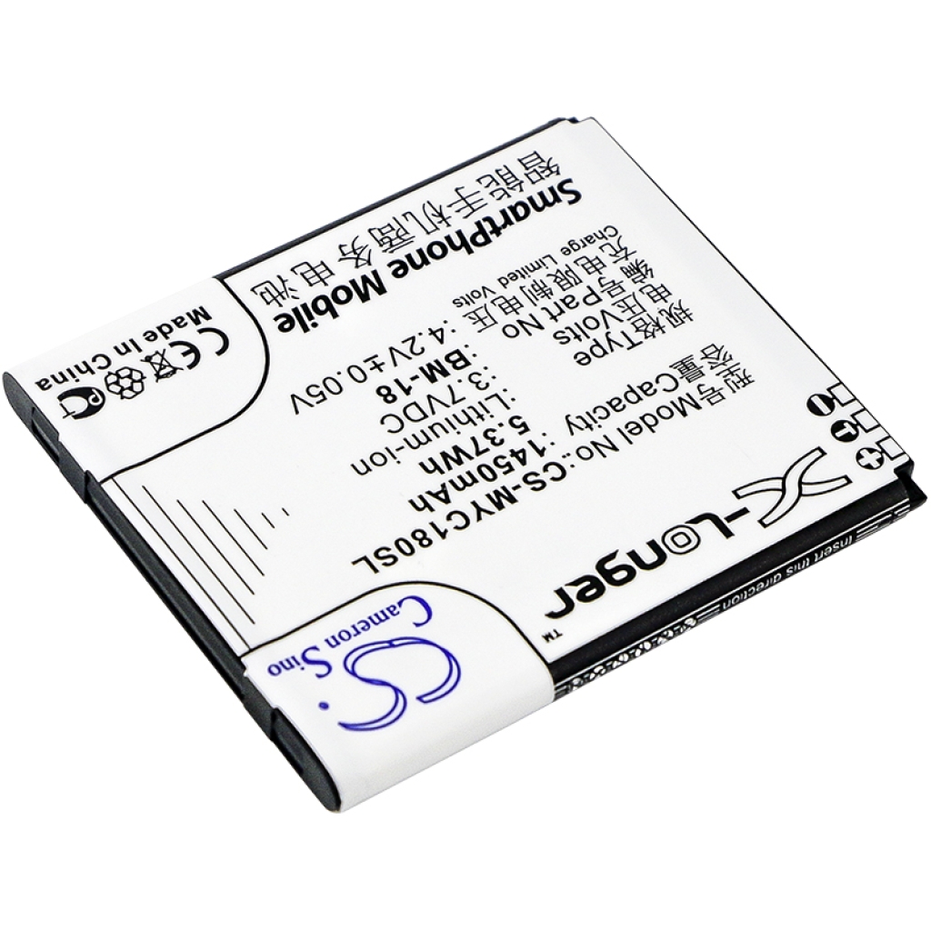 Battery compatible with Myphone CS-MYC180SL