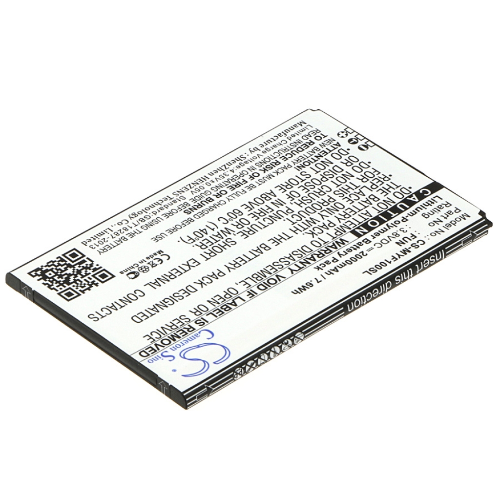 Battery compatible with Myphone CS-MYF100SL