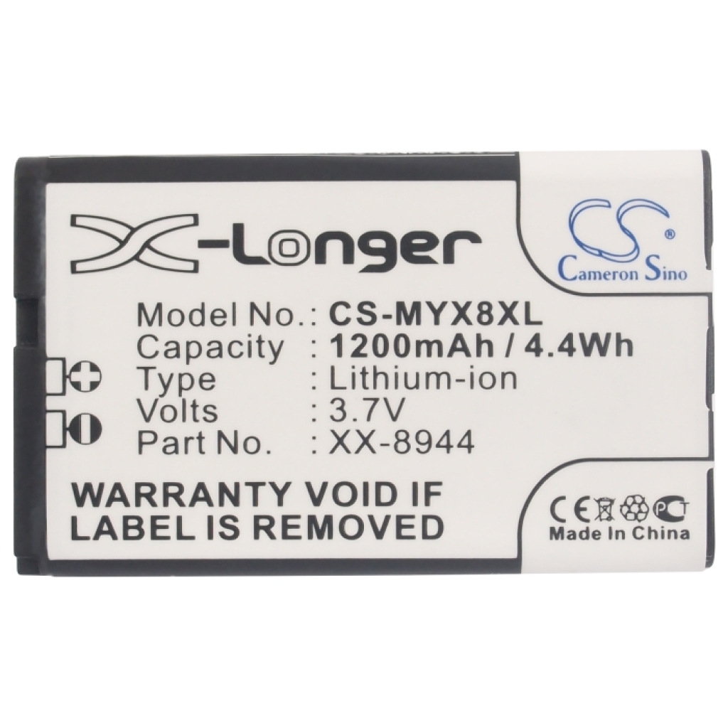 Battery compatible with Sagem CS-MYX8XL