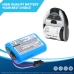 Battery compatible with Zebra CS-MZ220BL