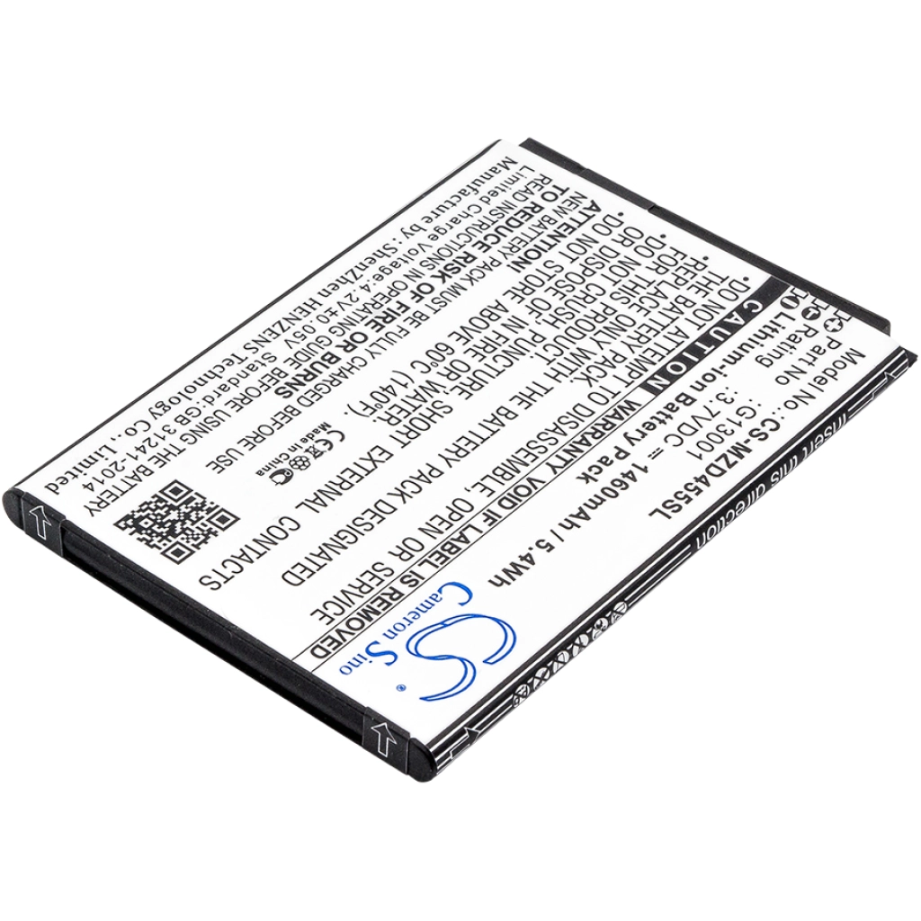 Compatibele batterijvervanging voor Navon G13001