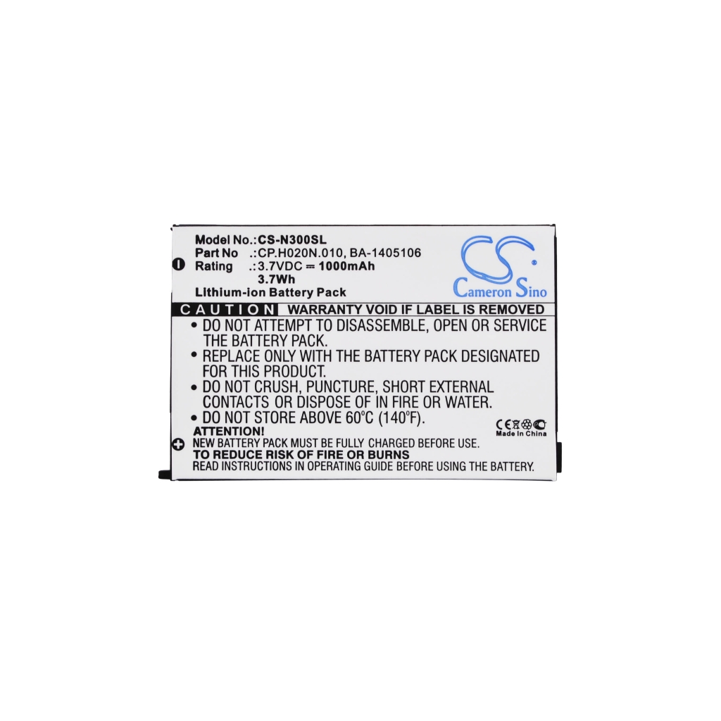 Battery compatible with Socketmobile