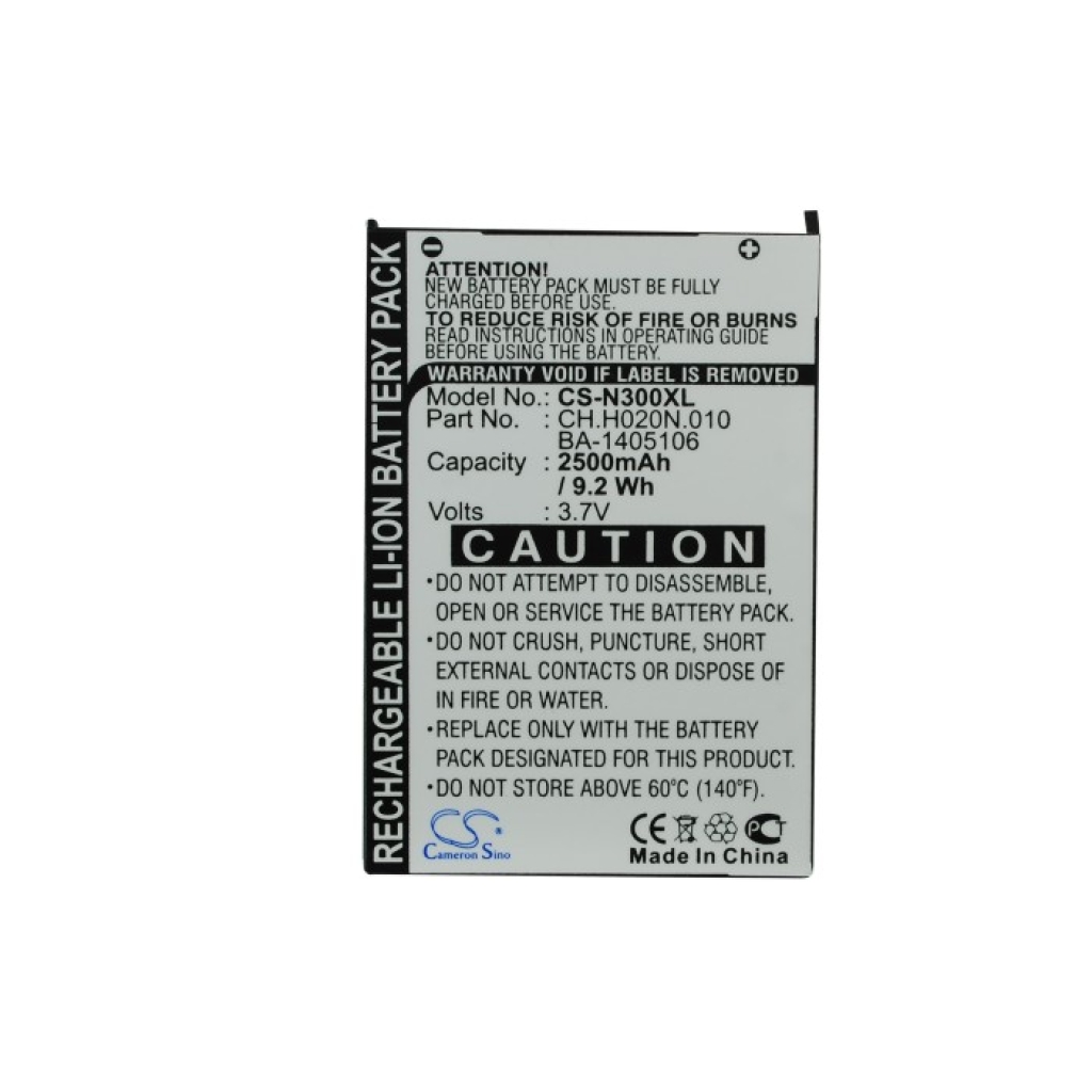 Battery compatible with Acer CS-N300XL