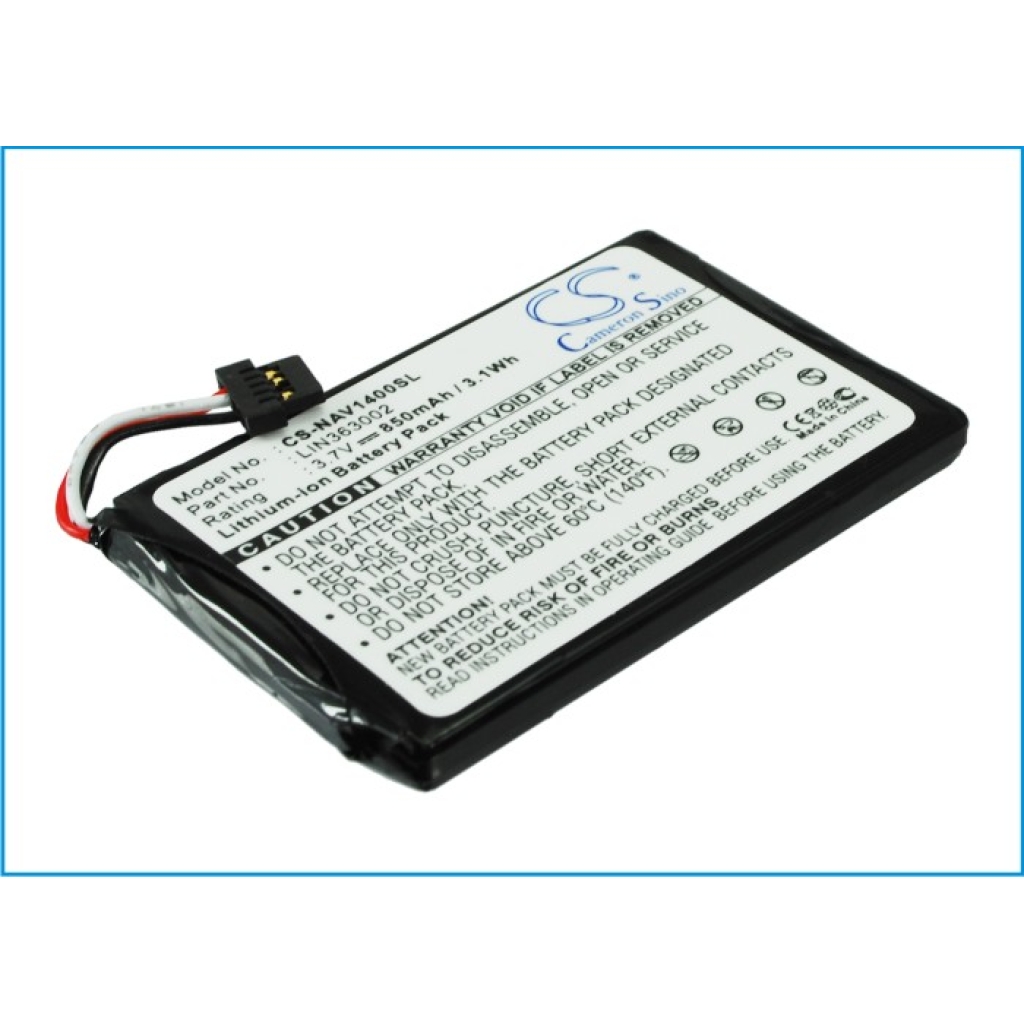 Batterijen GPS, Navigator Batterij CS-NAV1400SL