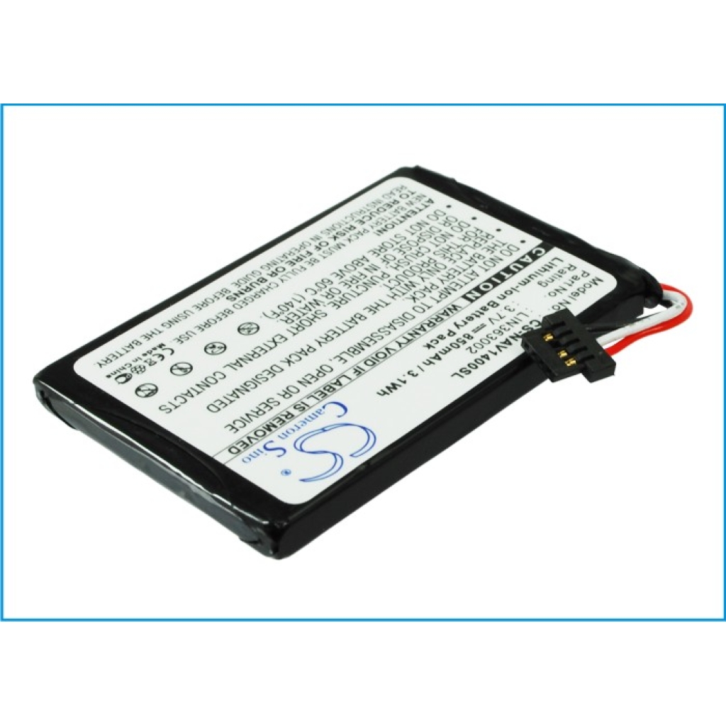 Batterijen GPS, Navigator Batterij CS-NAV1400SL