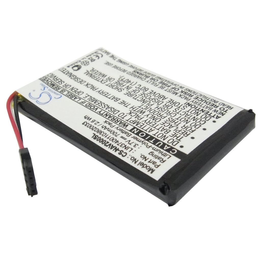 Batterijen GPS, Navigator Batterij CS-NAV2000SL