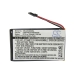 Batterijen GPS, Navigator Batterij CS-NAV2000SL