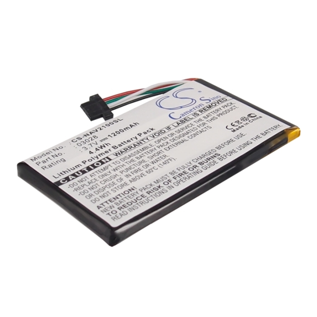 Batterijen GPS, Navigator Batterij CS-NAV2100SL