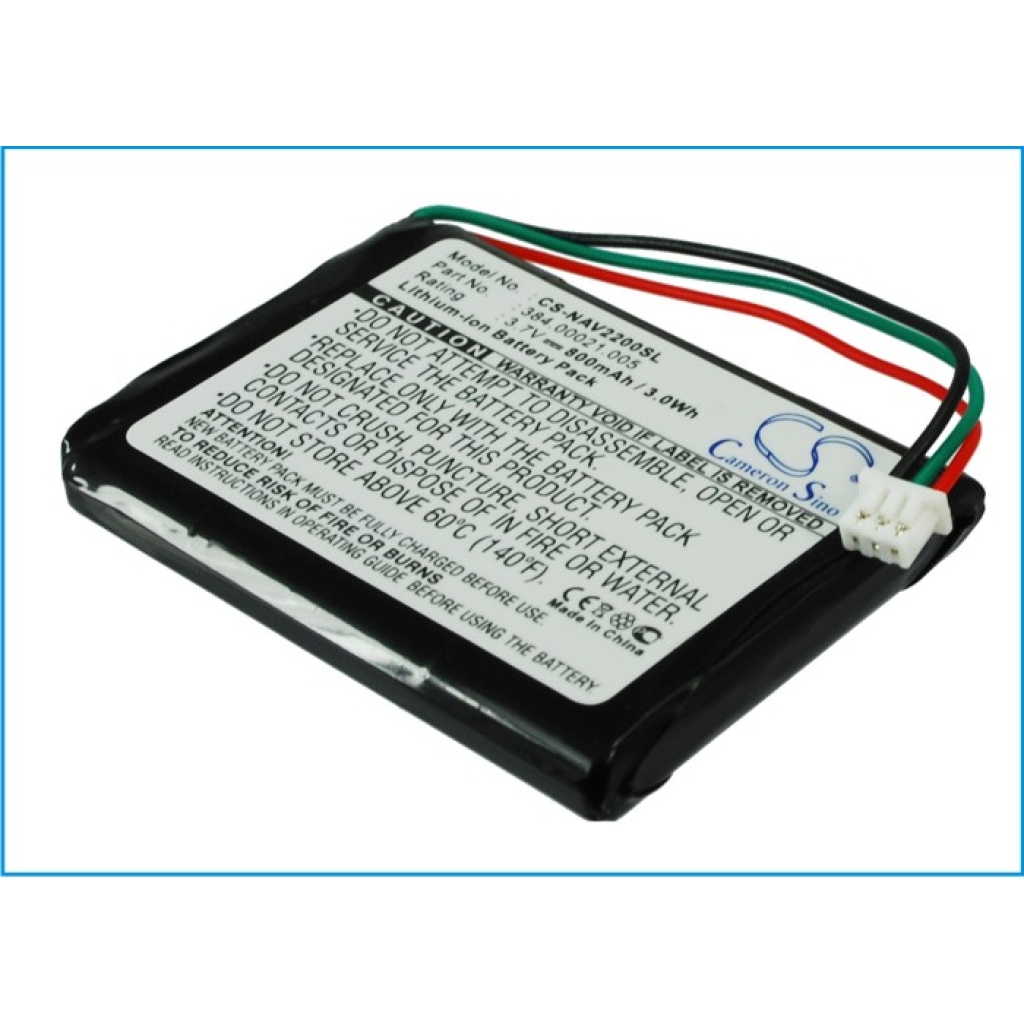 Batterijen GPS, Navigator Batterij CS-NAV2200SL