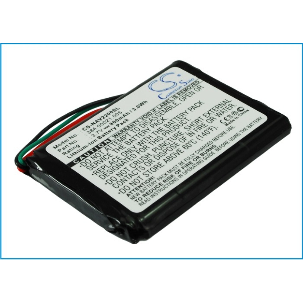 Batterijen GPS, Navigator Batterij CS-NAV2200SL