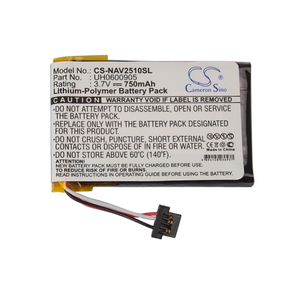 Batterijen GPS, Navigator Batterij CS-NAV2510SL