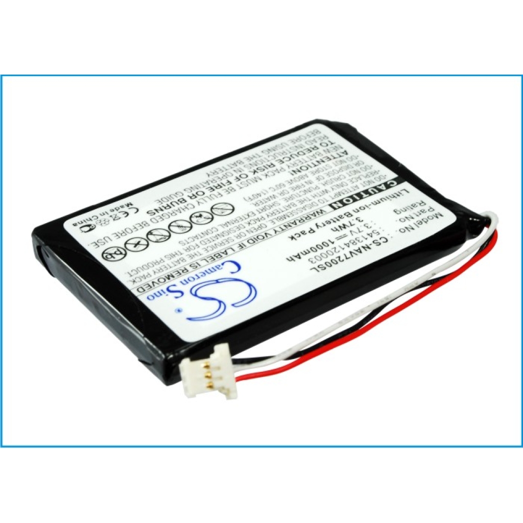 Batterijen GPS, Navigator Batterij CS-NAV7200SL