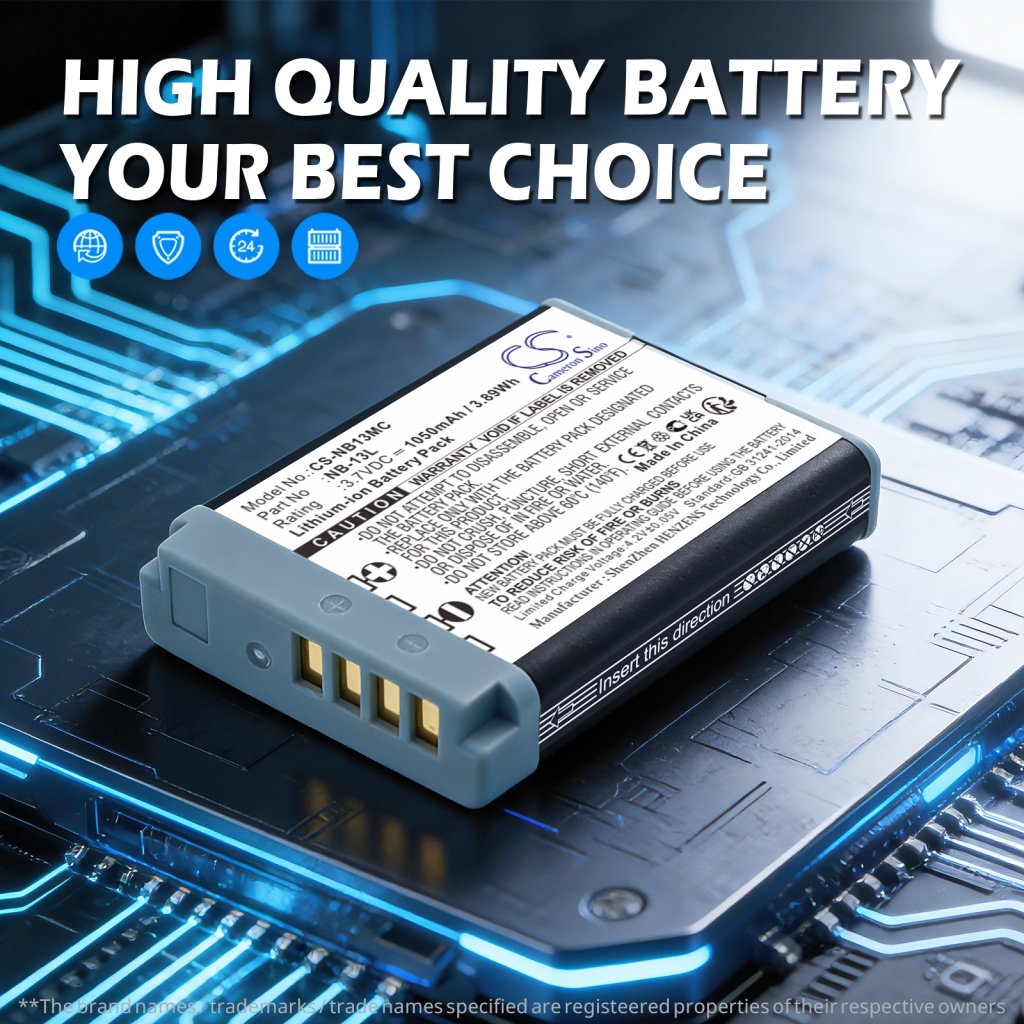 Battery for Canon PowerShot SX730 HS