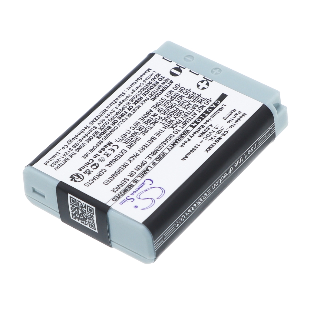 Battery compatible with Canon CS-NB13MX
