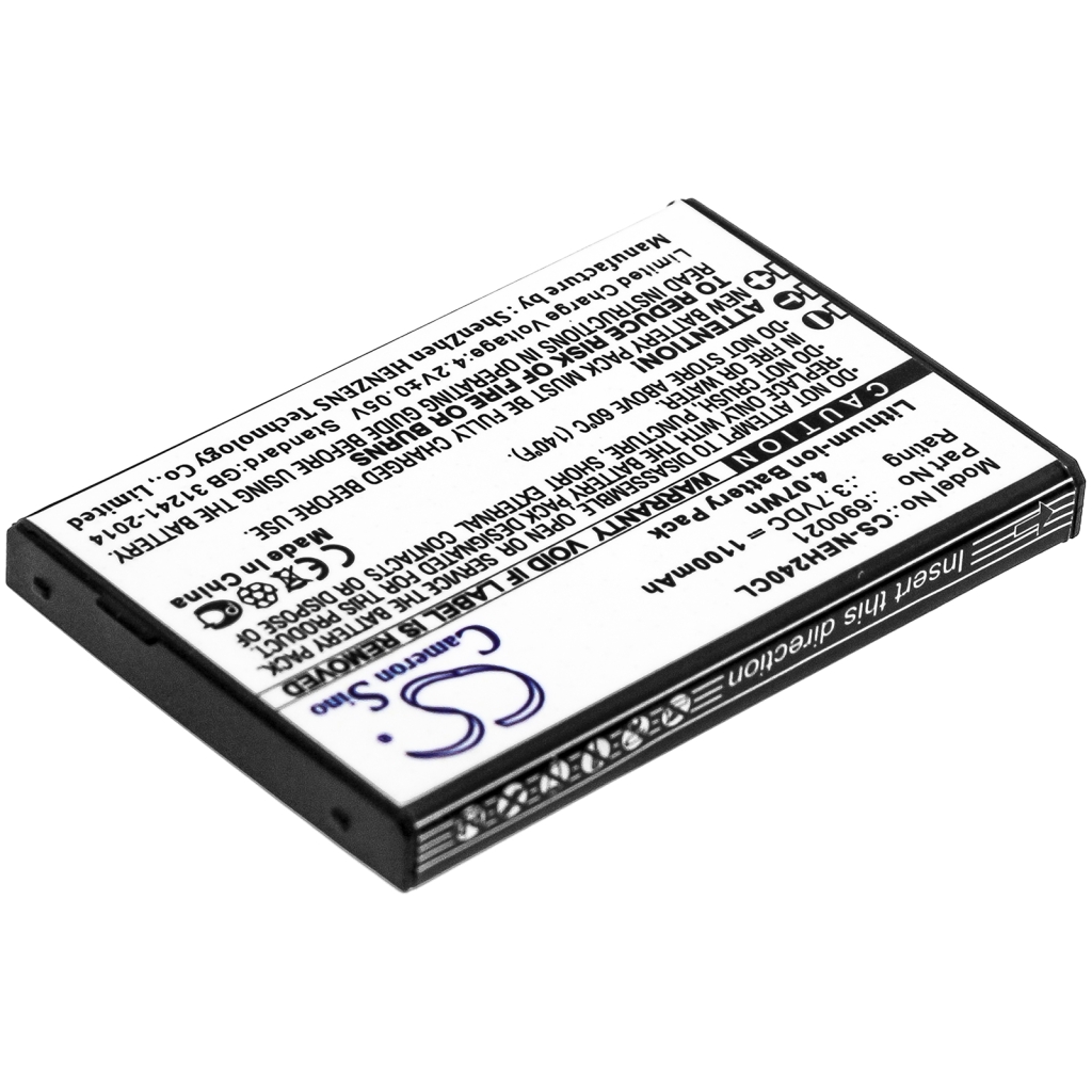 Compatibele batterijvervanging voor NEC 690021