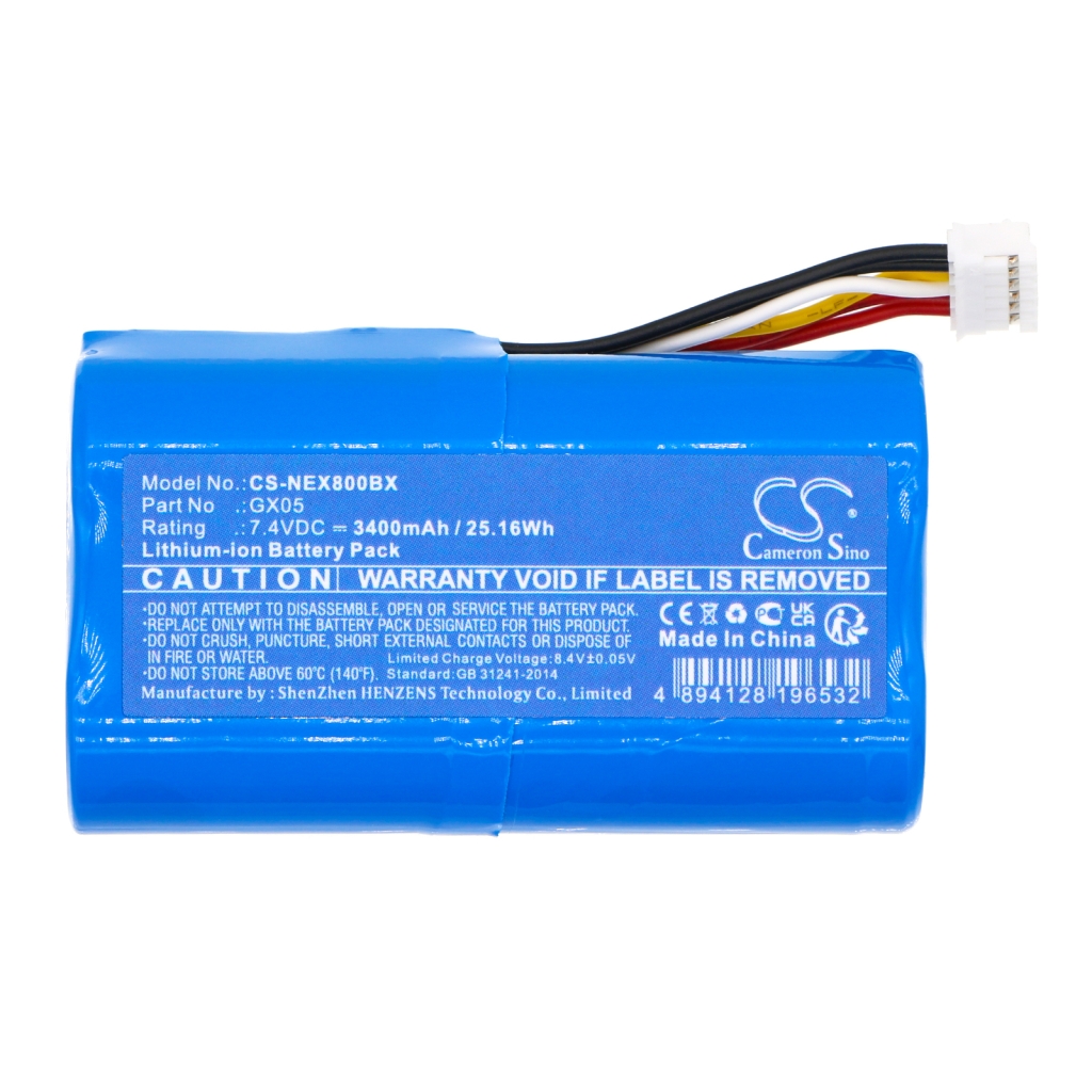 Batterij voor betaalterminal Dejavoo CS-NEX800BX