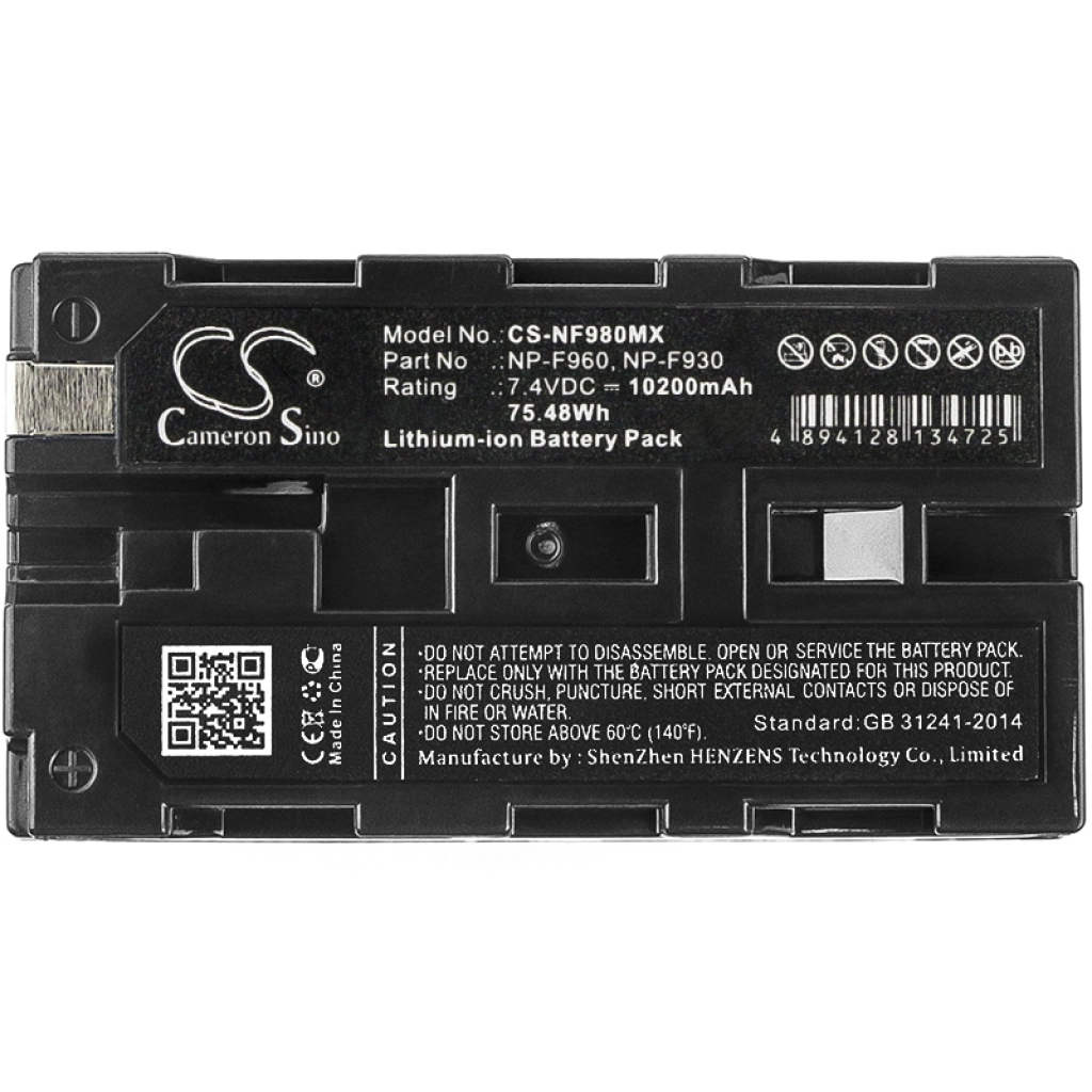 Batterijen Vervangt NP-F970